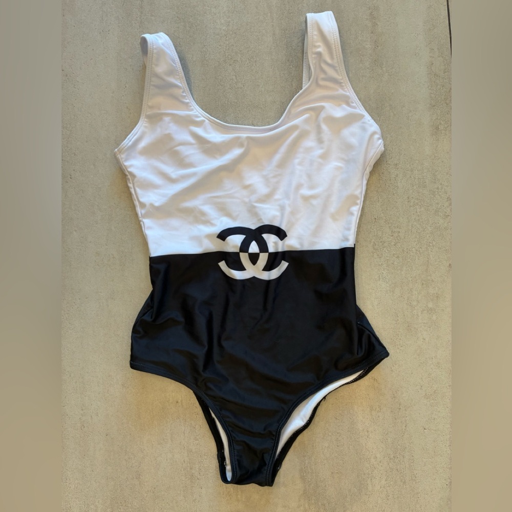 Black and White Swimwear